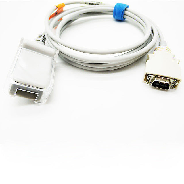 14 Pin DB9 Plug  Pulse Oximeter Cable , Class I  Lncs Patient Cable