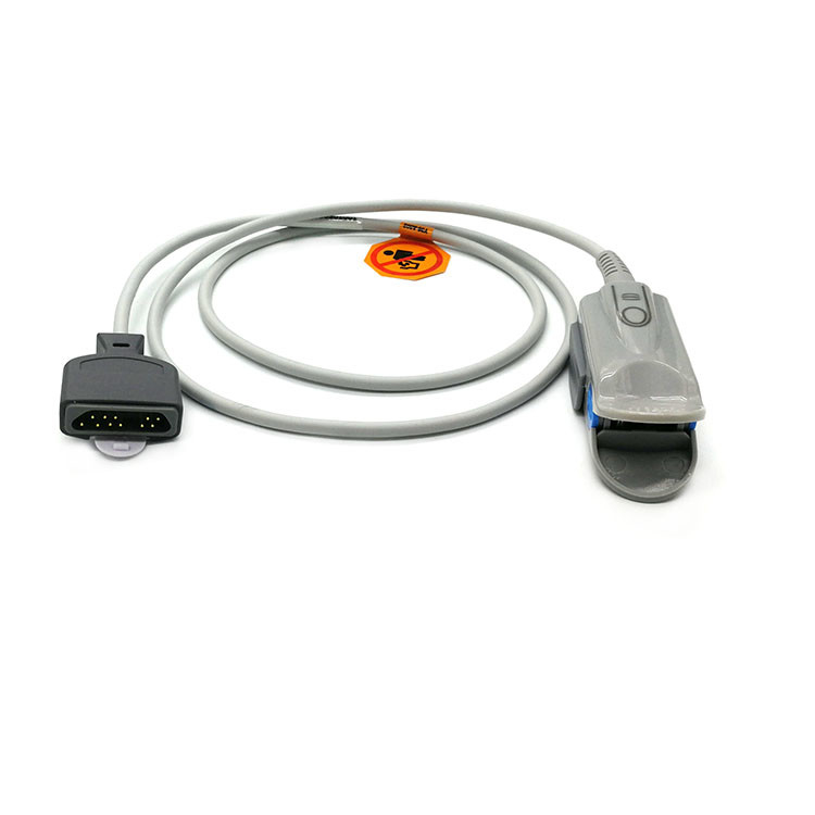 White SPO2 Extension Short Cable  2406 Rainbow RC-4