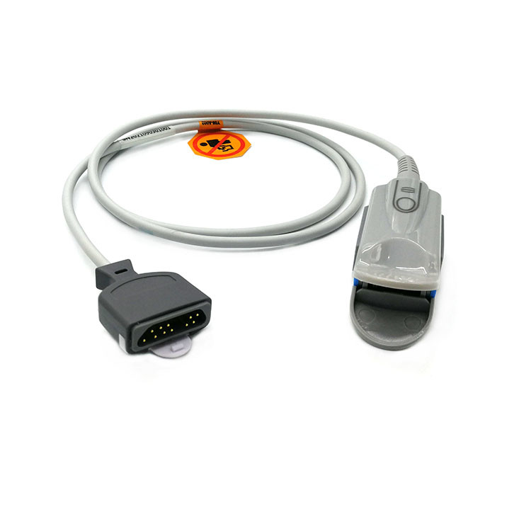 White SPO2 Extension Short Cable  2406 Rainbow RC-4